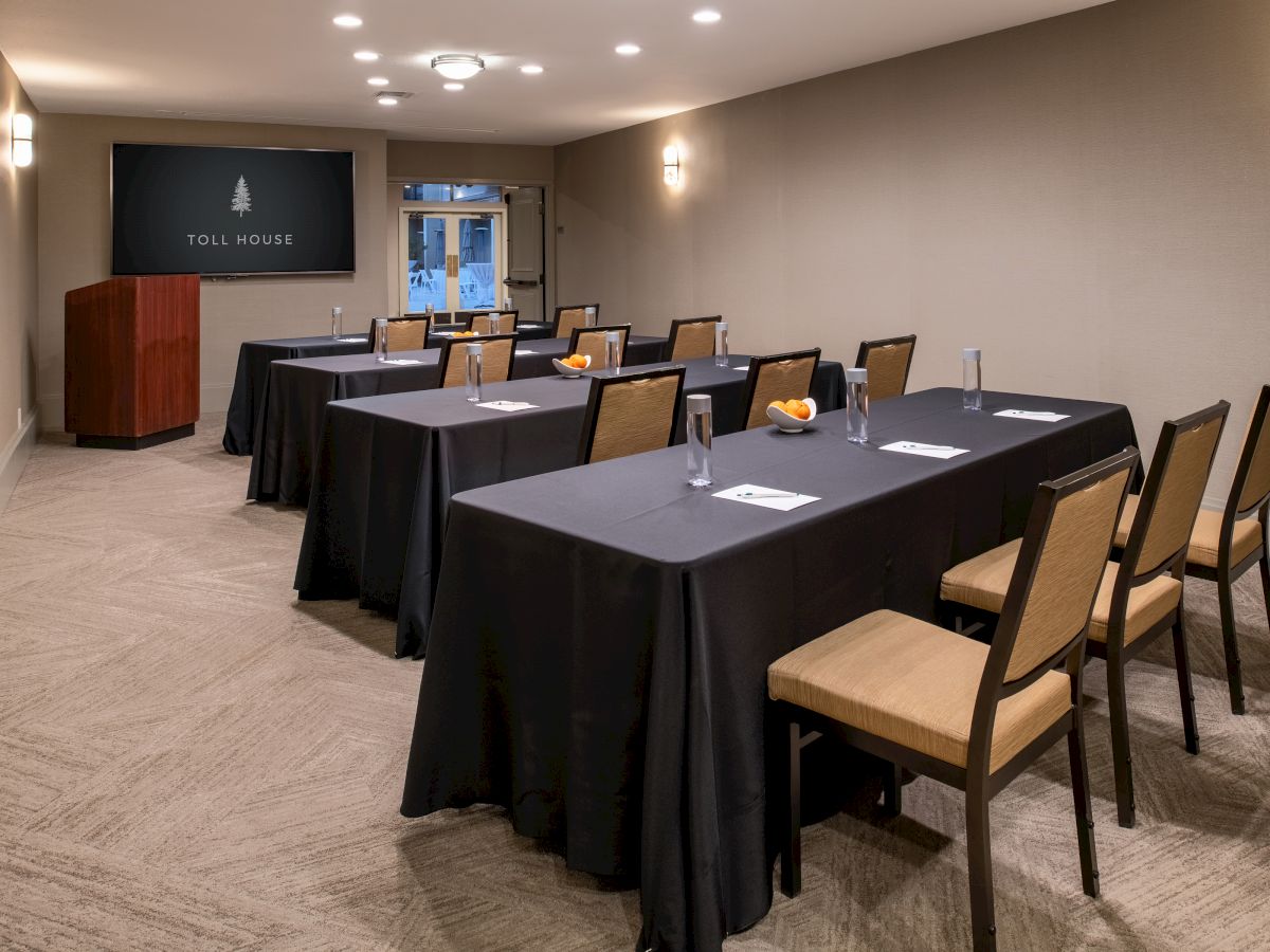 Los Gatos Event Venue Downtown Toll House Hotel 6,000 square feet